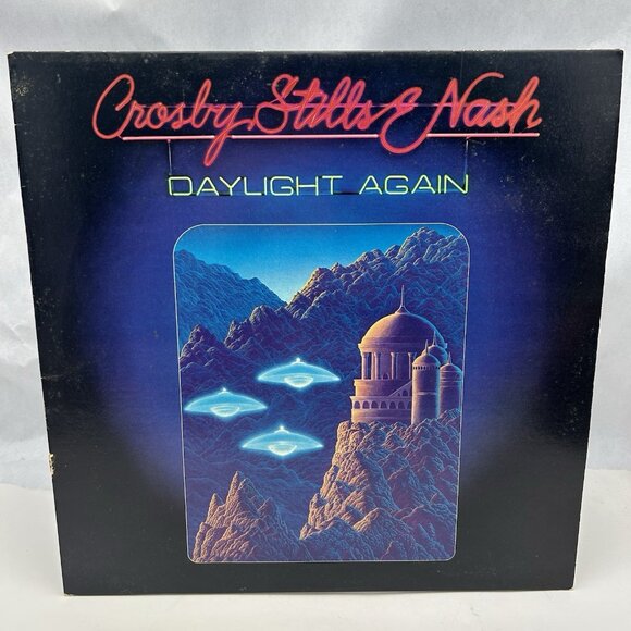 CROSBY STILLS & NASH Daylight Vinyl LP Very Good Original US 1982SD 19360